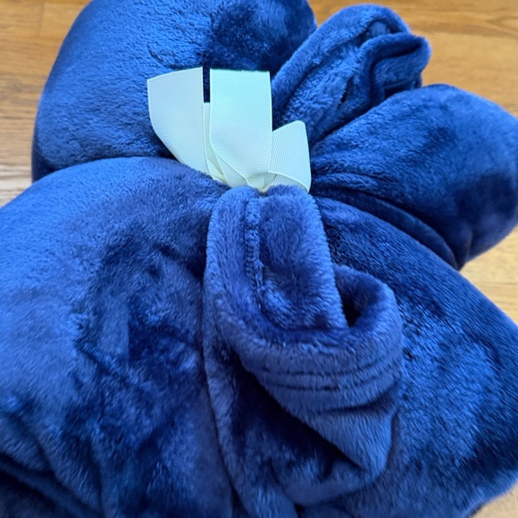 South Street Loft Blue Fleece Blanket 60x80 HSN collection NEW - Picture 3 of 7